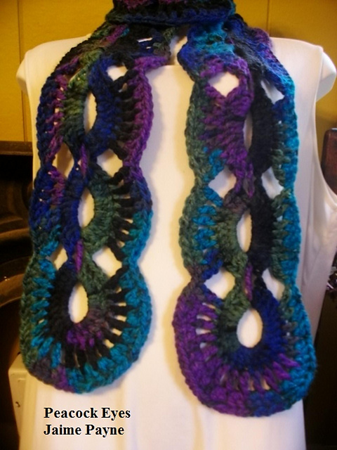 Peacock Eyes Scarf