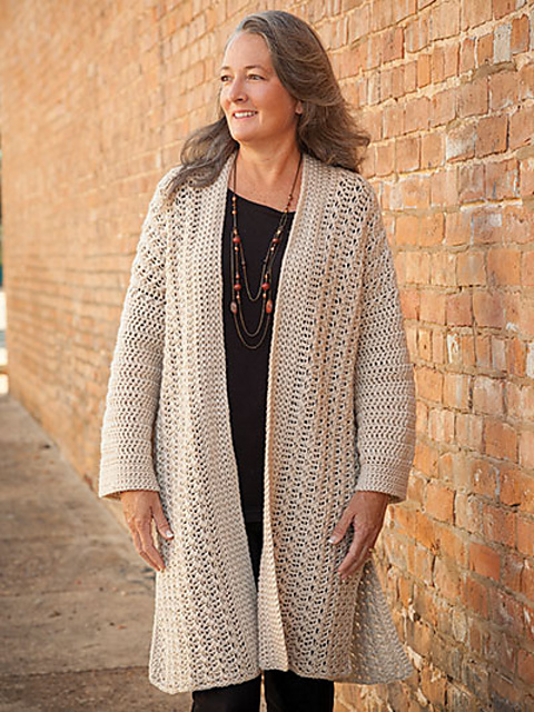 Crisscross Sweater Jacket