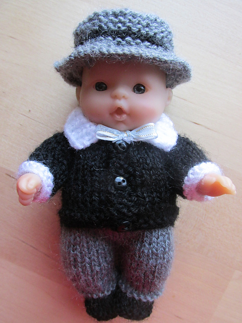 Bridegroom Outfit for Berenguer Doll