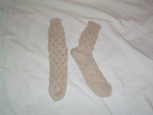 Alpaca Lace Socks