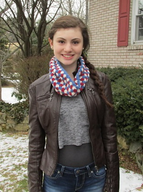 Patriotic Granny Inspired Cowl
