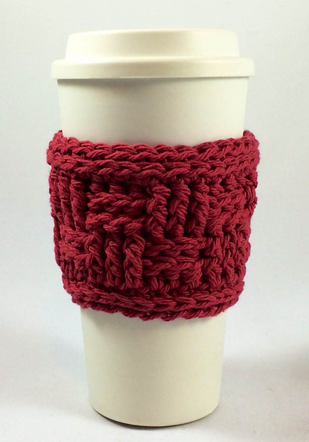 Basket Weave Drink and Ice Cream Pint Sleeve