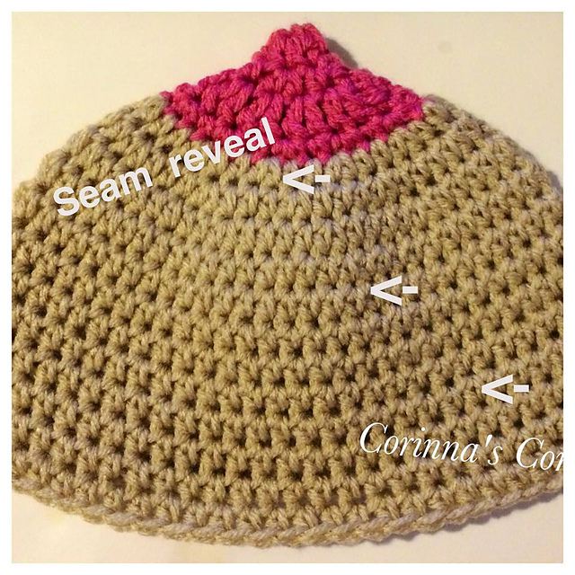 Faux Seamless Boobie Beanie Hat