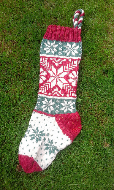 Scandinavian Christmas stocking