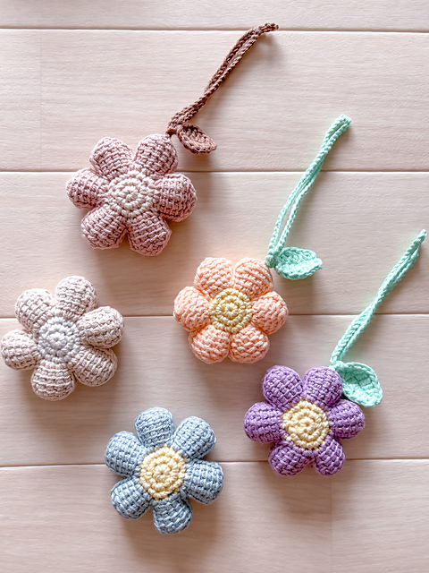 Flower charm