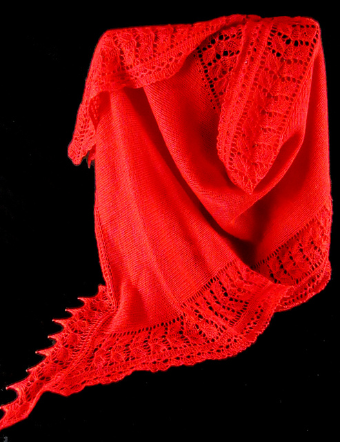 Feral Vines Shawl