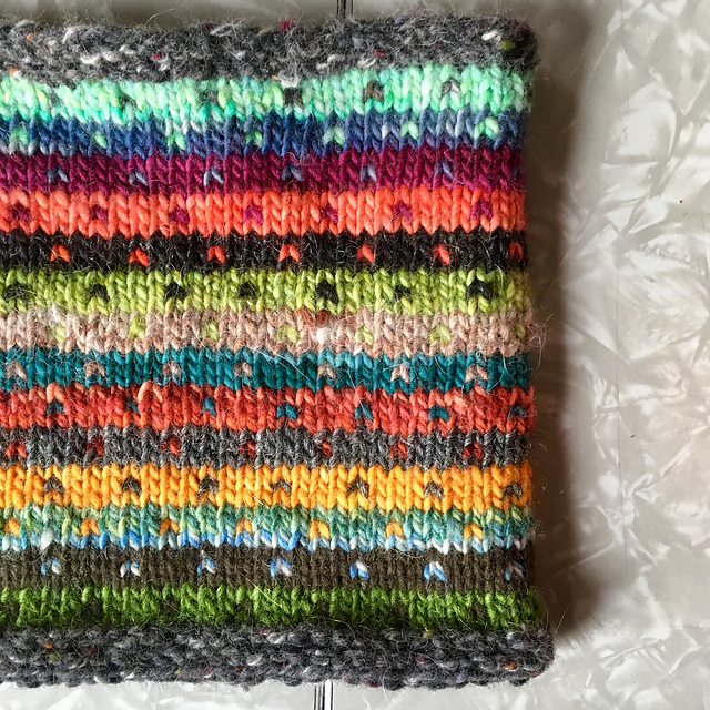 Lice Stitch Cowl