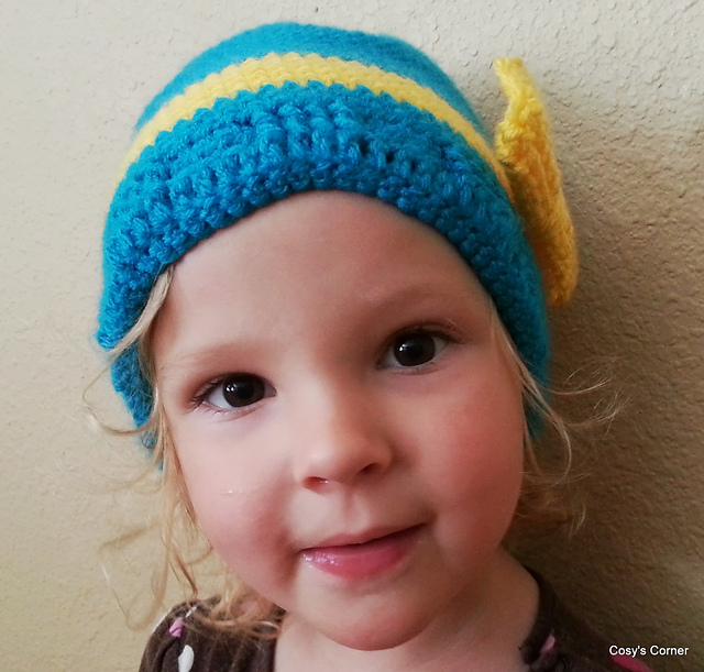 Ribbed Flapper Baby Hat