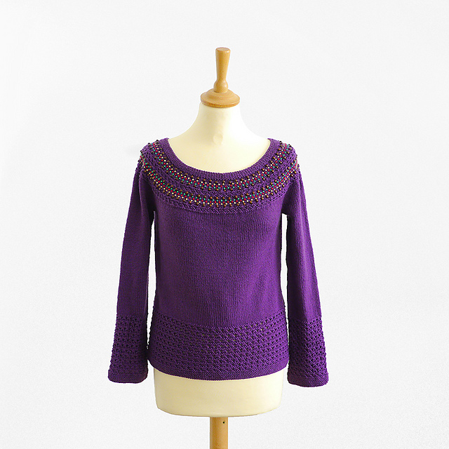 Valley yoke sweater
