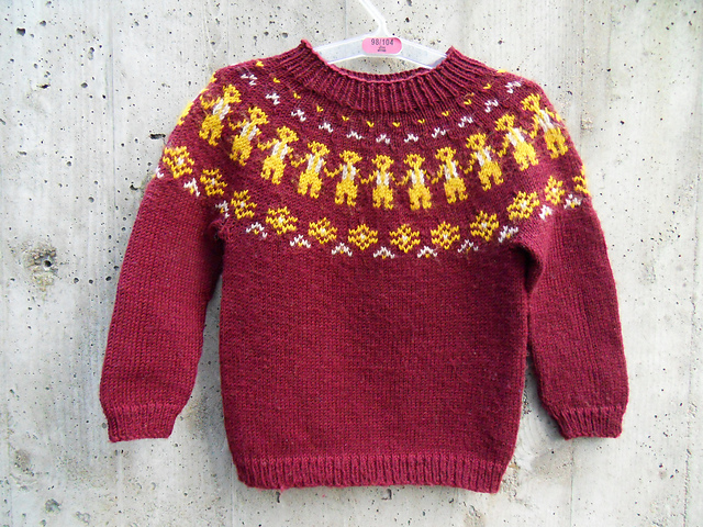 Norwegerpulli für Kleinkinder