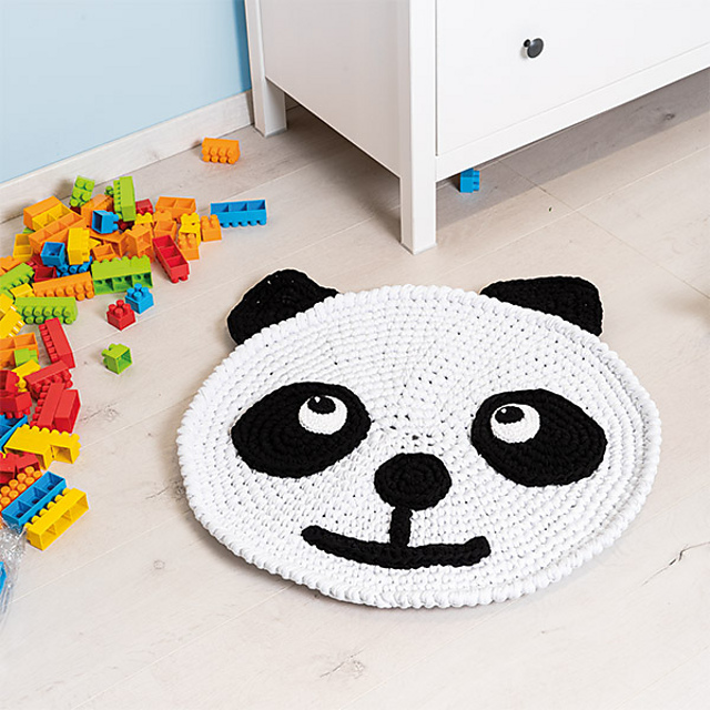 Pandateppich / Tapis panda