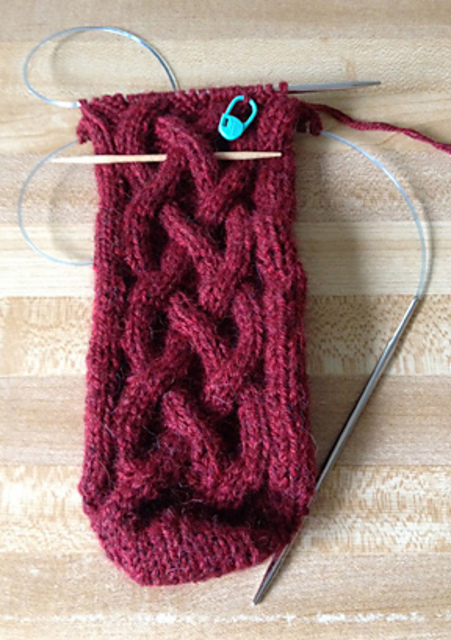 Celtic Plait Socks