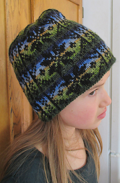 Winter Star Fair Isle Hat