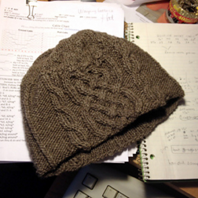 Weeping Heart Lattice Hat