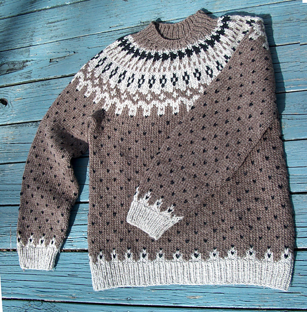 Icelandic Flecks and Diamonds