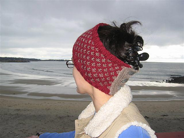 Faroe Open Star Steeked Headband
