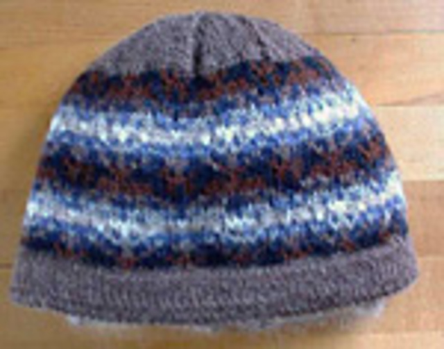 Fair Isle Shaded Hat