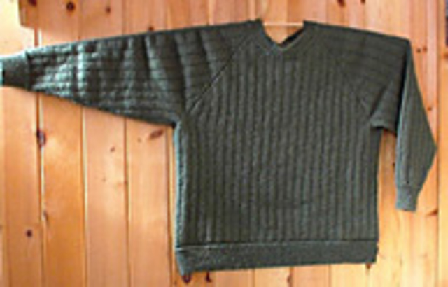 Ribbed Raglan Sweater