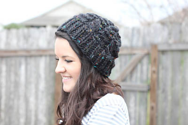 Textured Slouch Hat