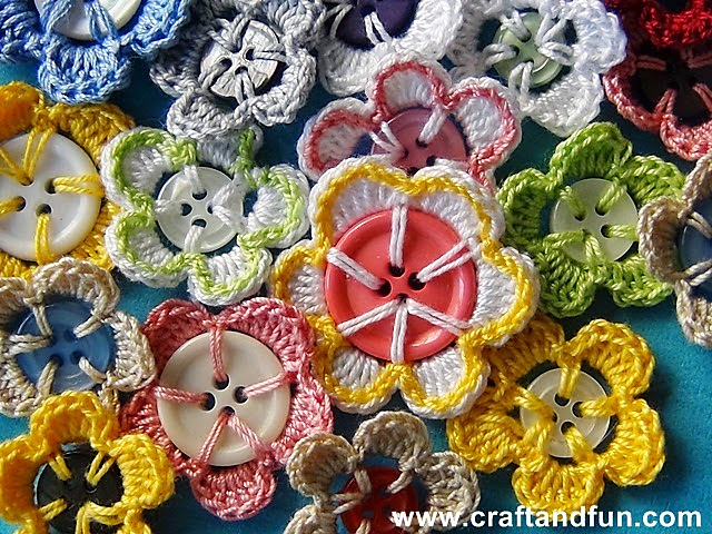 Button Flowers