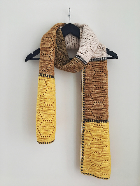 For My Friend the Beekeeper Scarf