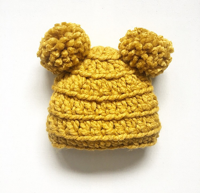 Double Bobble Hat
