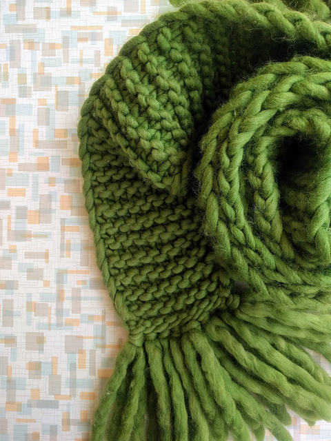 Garter Scarf