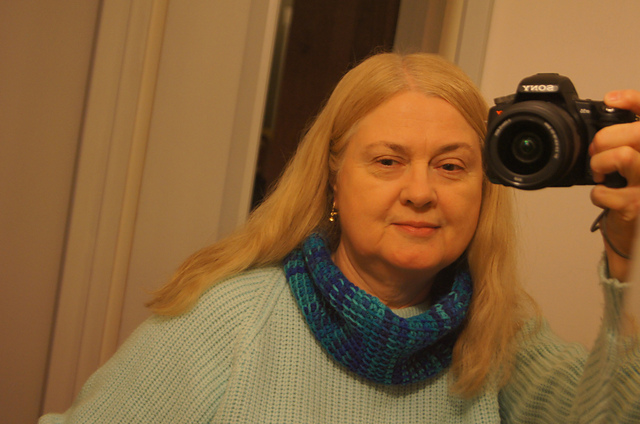 Simple Tunisian Cowl