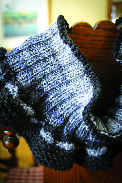 Ruffles and Ribs Cowl