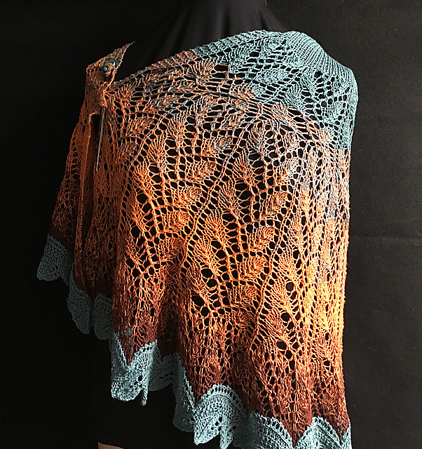 Leaf Splendour Shawl