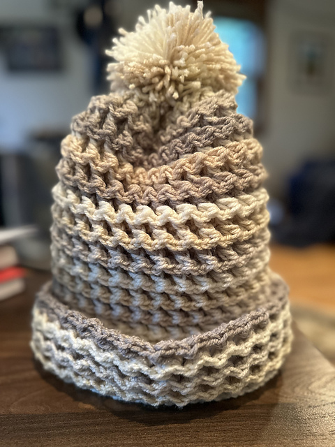 Frosted Peaks Beanie