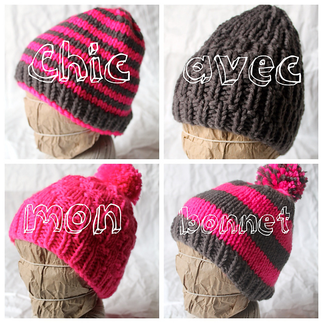 Chic avec mon bonnet