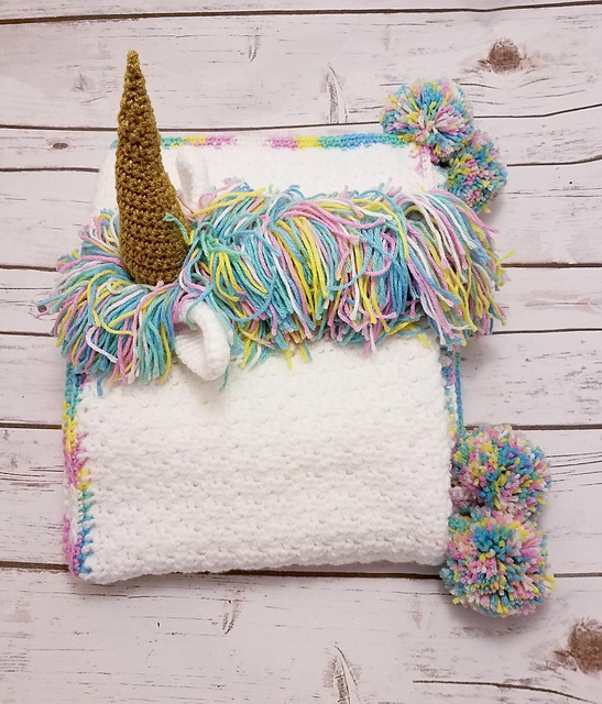 Magical Unicorn Wrap Blanket