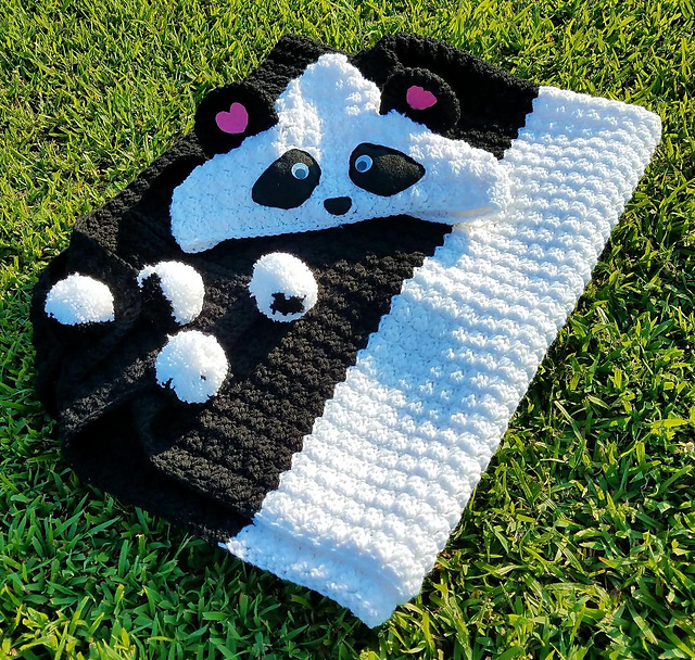 Playful Panda Blanket