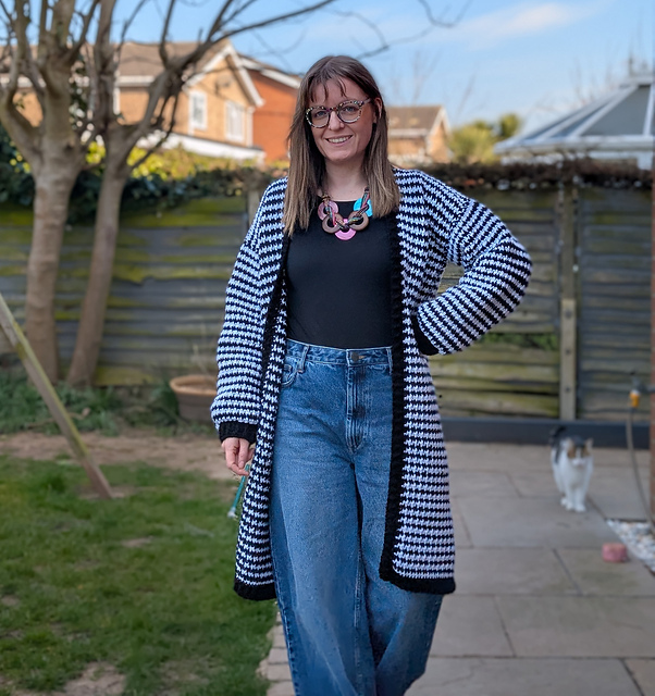 The Houndstooth Cardigan