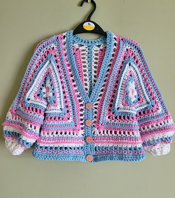 Ravelry: The Kids Textured Hexi pattern by Kelly Phelps