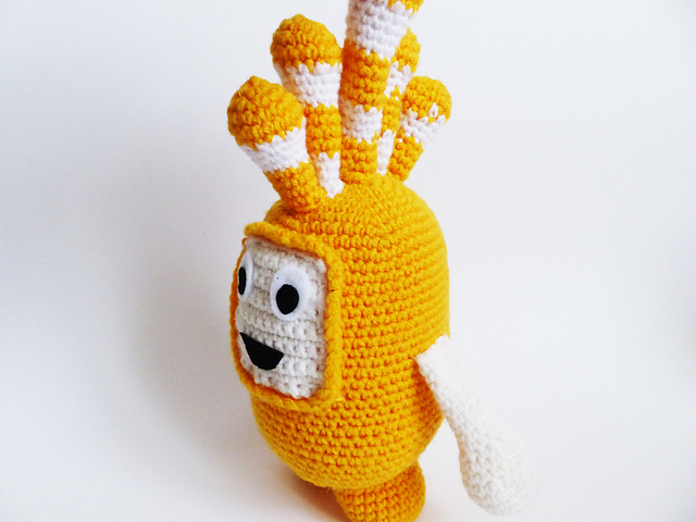 Oddbods Amigurumi Bubbles Yellow