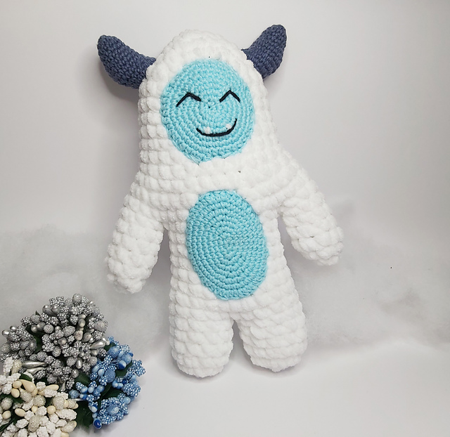 Yeti Amigurumi Monster