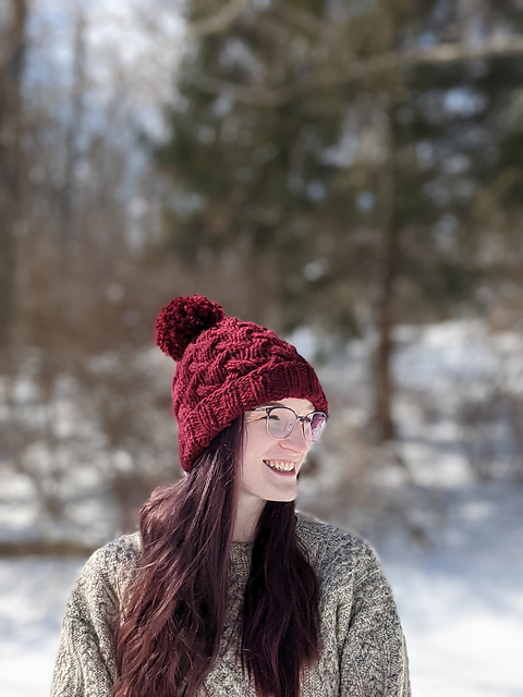 Cable Waves Hat