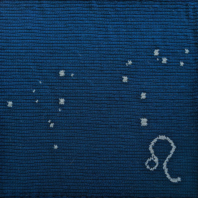 Leo Zodiac Constellation Blanket