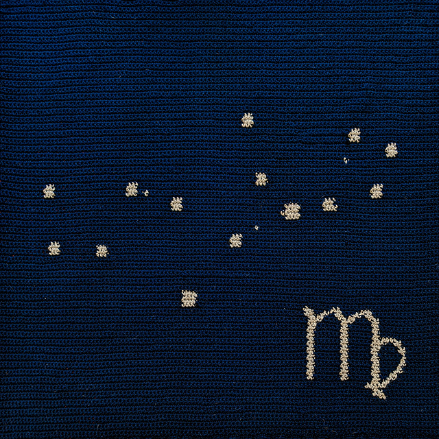 Virgo Zodiac Constellation Blanket