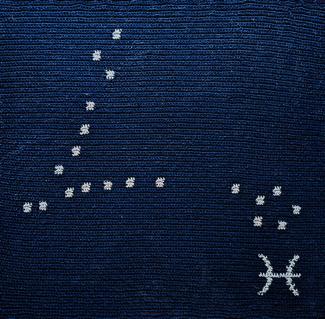 Pisces Zodiac Constellation Blanket