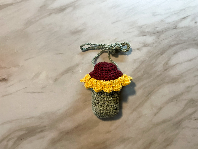 Sunflower Lanyard