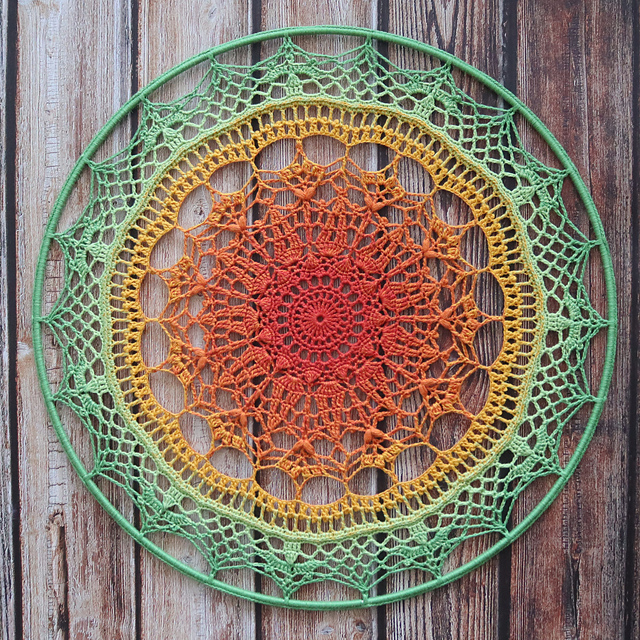'Mountain Buttercup' Mandala