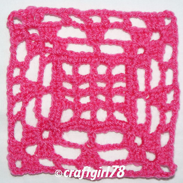 25 Filet Mesh Square I