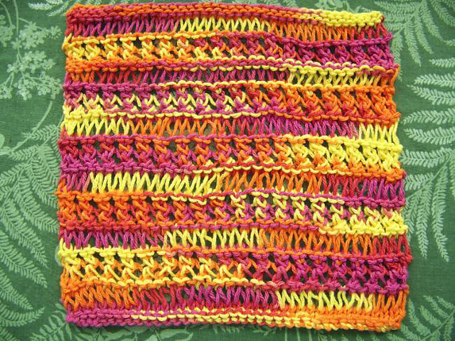 11. Variegated Dishcloth