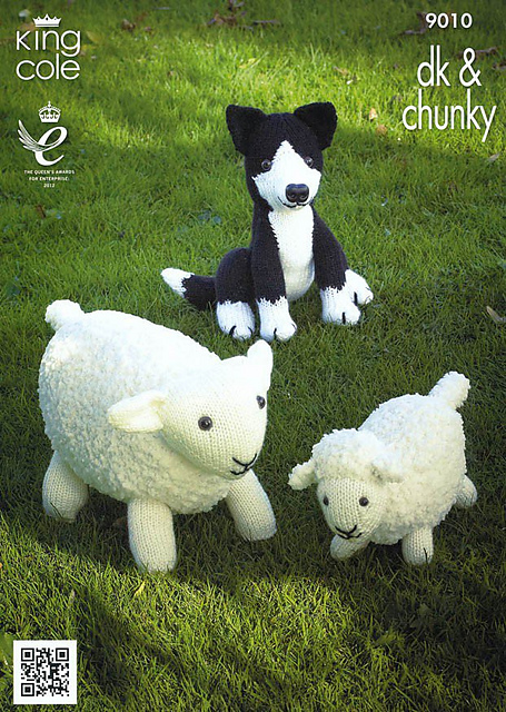 9010 Sheep, Lamb and Sheepdog Toys
