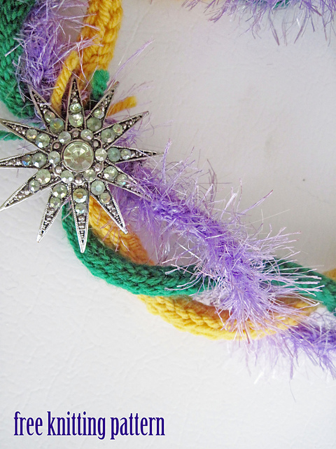 Mardi Gras Necklace