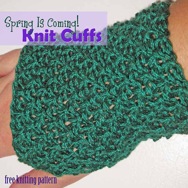 Spring Is Coming Cuffs