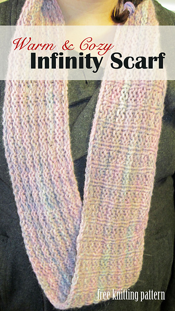 Warm and Cozy Infinity Scarf